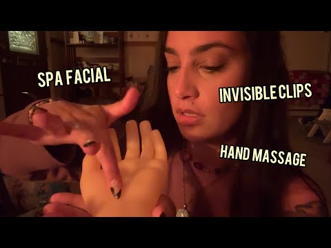 30 Minutes of Pampering | Fast & Aggressive ASMR (cleansing, massaging, face brushes, haircut+)