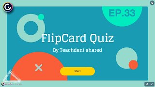New สื่อการสอน : เกมตอบคำถาม Flipcard (แตกต่างที่ลงตัว ลองเลย...) | Genial.ly EP.33 screenshot 1