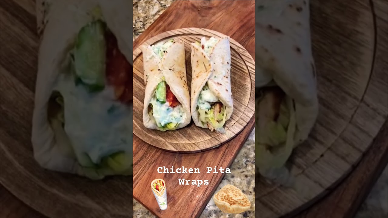 Chicken Pita Wraps 