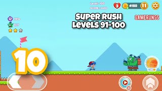 Super Rush: World Adventure - Gameplay Walkthrough Android Part 10 - Levels 91-100 screenshot 3