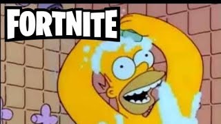 Ya casi tengo a Homero  en FORNITE