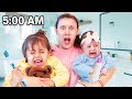 Revealing our crazy morning routine