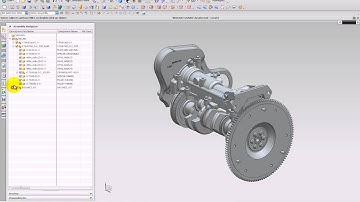 ASSEMBLY NAVIGATOR - DESCRIPTIVE PART NAME - NX 7.5