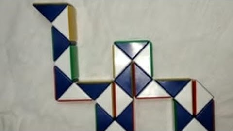 || How to make Camel with Snake Cube || Cubical Art