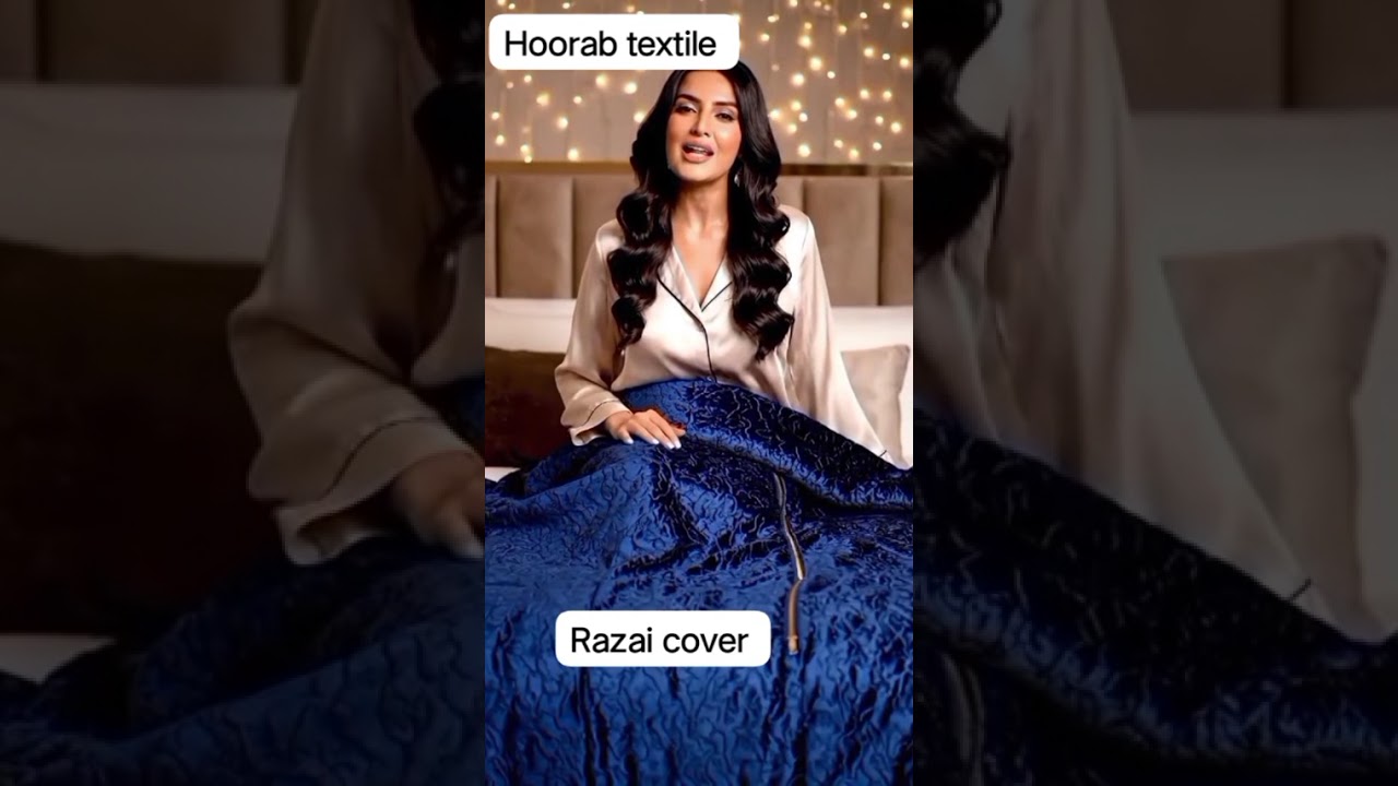 Wrap your winters in warmth with our embroidered jersey velvet razai cover collection