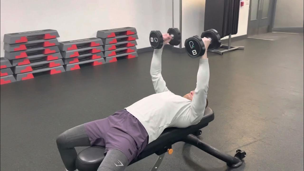 Dumbbell Lying Barrel Chest Press YouTube