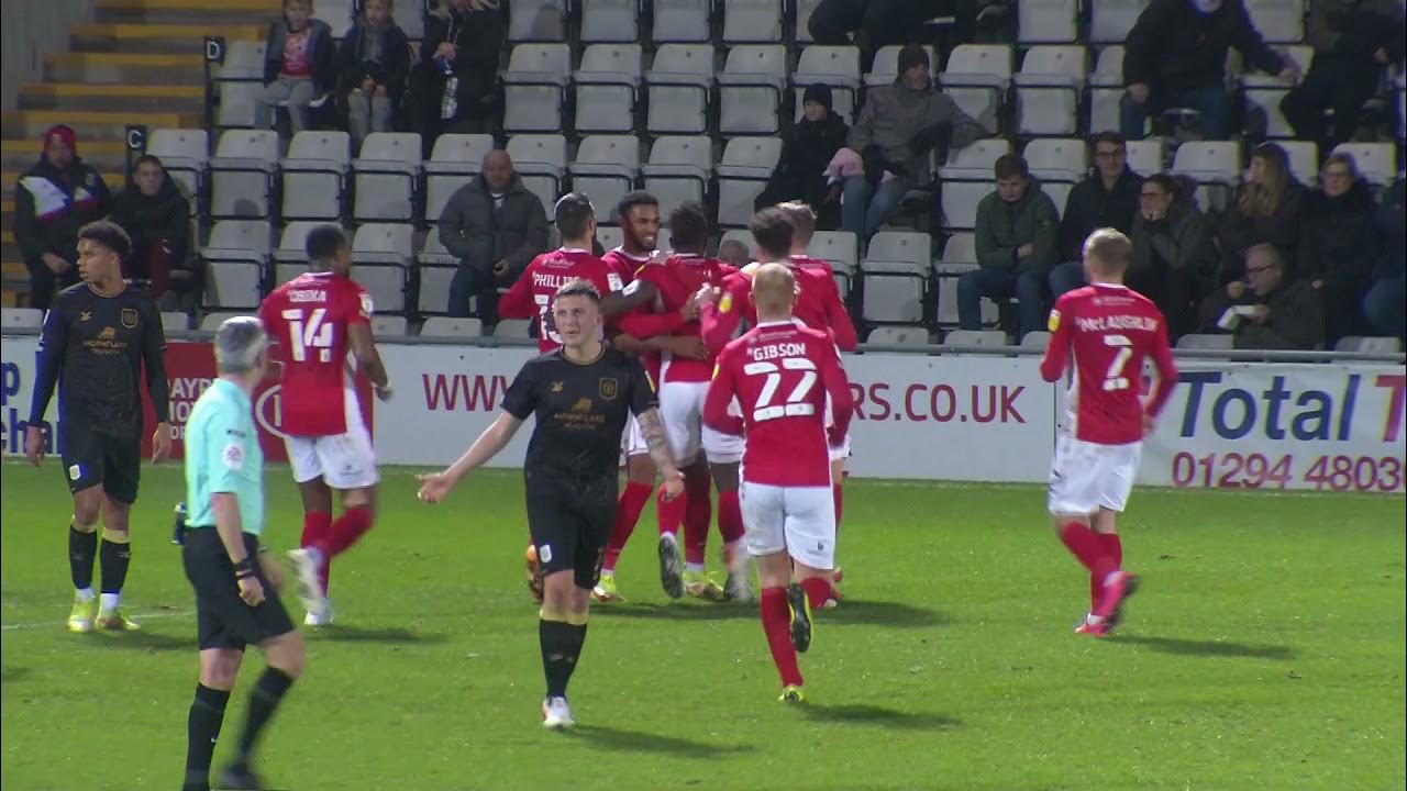 Morecambe v Crewe Alexandra highlights YouTube