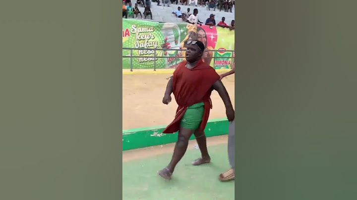 Demba Balde petit Fils de Falay Balde champion des Arènes
