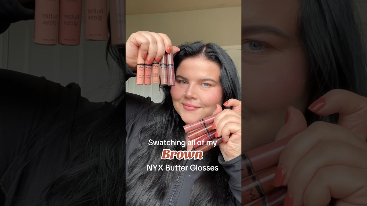 NYX Butter Gloss Collection || BROWN 👀🔥