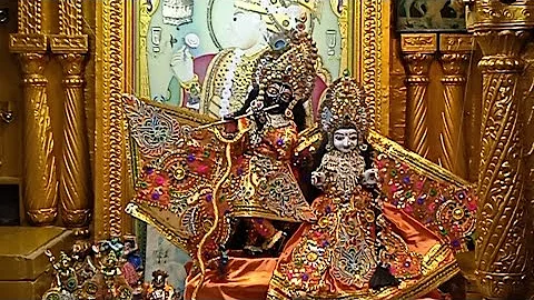 Jay Shree Krishna jay Shree Swaminarayan Sandhya Aarti 7:(07/04/2024)🌹🙏