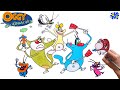 Oggy And The Cockroaches Drawing How To Draw Oggy And The Cockroaches All Characters Step By Step Oggy And The Cockroaches Drawing How To Draw Oggy And The Cockroaches All Characters Step By Step