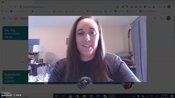 Google Classroom Navigation Helpful Tips Video #1