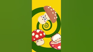 Best Mushroom Song | 4K  #preschool  #mushroom #BONBONKIDs #KidsSongs  #ChildrenMusic #SingAlong