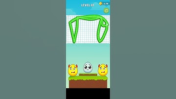 Logic Puzzle : Draw To Smash Gameplay🎮 79 80 81 💥🥚🥌💢 #like #puzzlegame #drawtosmash #gaming #funny