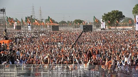 PM Modi & Shri Amit Shah addresses Panna Pramukh S...