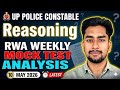 RWA UP POLICE CONSTEBLE WEEKLY MOCK TEST REASONING ANALYSIS 10 May 2026, REASONING MOCK SOLUTION