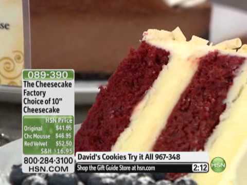 Factory 10" Red Cheesecake - YouTube