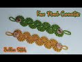 Crochet Mask Ear Saver || Konektor Masker Rajut Motif Bullion Stitch