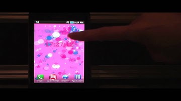 Android Live Wallpaper : Polka Dots Flow! Galaxy S