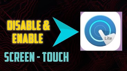 Touch Screen Lock / Baby Touch lock / Soft key lock