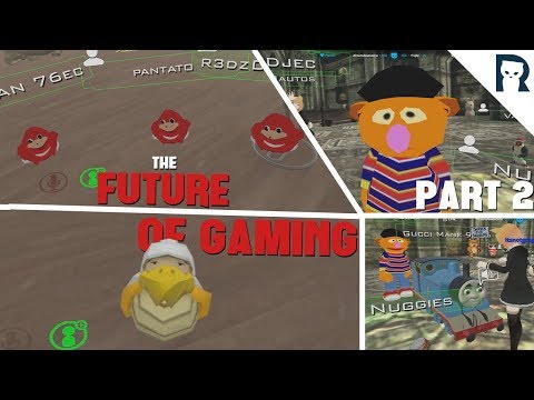 The Future of Gaming // Part 2 - Lirik VR Stream Highlights #63