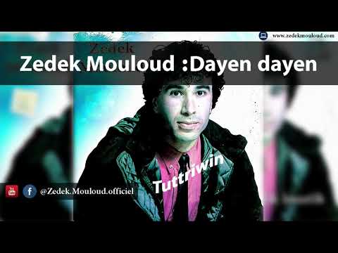 Zedek Mouloud Dayen Dayen Album Tuttriwin 
