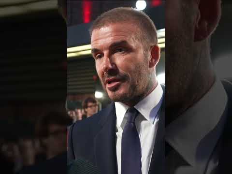 David Beckham defends his support for the Qatar World Cup