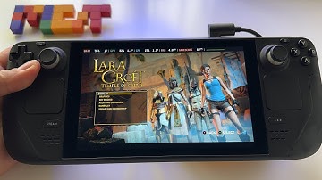 Lara Croft and the Temple of Osiris - Steam Deck gameplay | 60 FPS high graphics