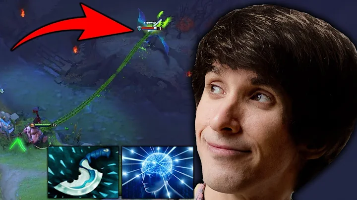 Dendi Pudge with EPIC Blink Blind Hook vs 10K MMR🔥