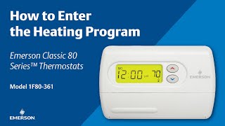 Emerson 1F80-361 | Heat Programming