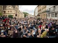 Protesters demand removal of cecil rhodes statue in oxford