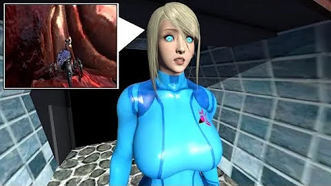 [SFM] A Tiny Brain Alien Takes Over Samus