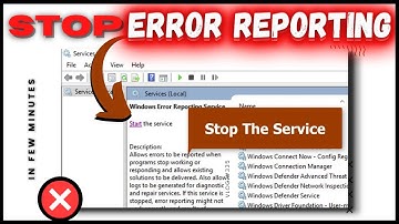 How to Disable Error Reporting | windows | 100% Working Trick 2021 | @TechTockTechnical