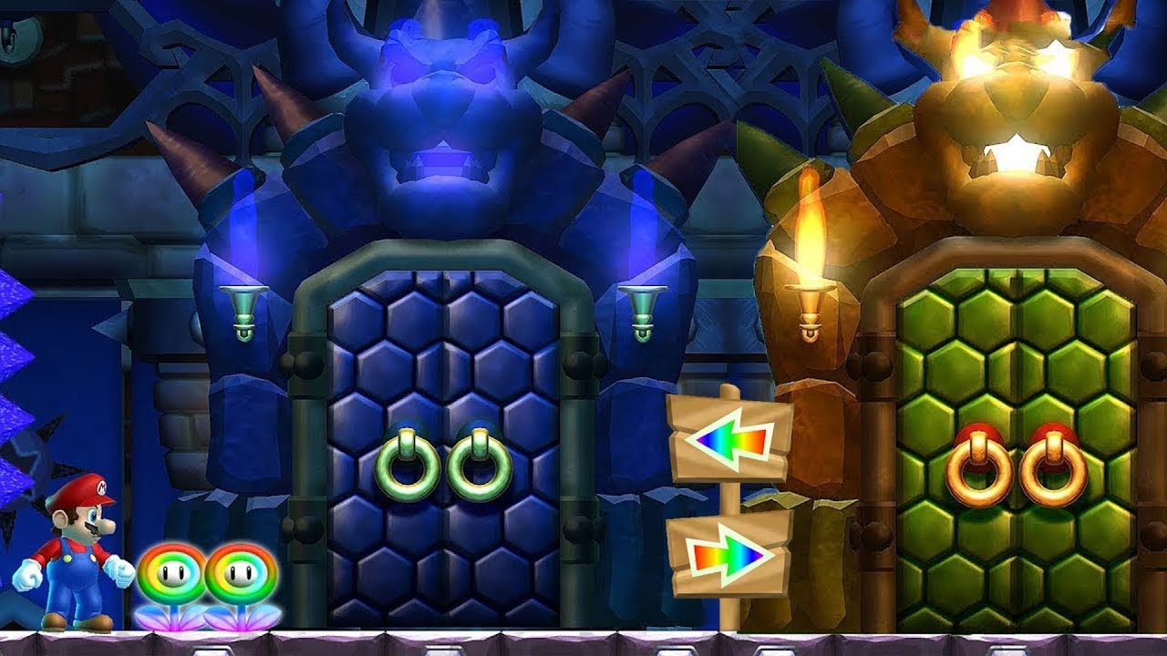 New Super Mario Bros. U - Secret Final Bosses (HD)