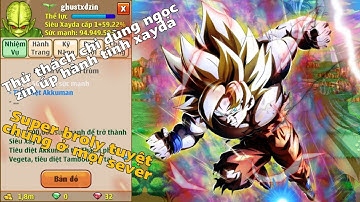 Ngọc Rồng Online - Thử thách chỉ dùng ngọc zin và sét 3 sao úp xayda ss - 17tỉ9 sức mạnh phần 1 !