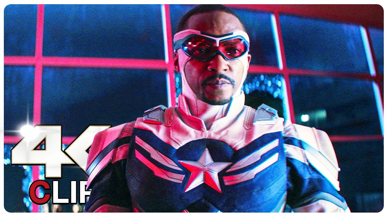 Falcon Becomes Captain America Scene