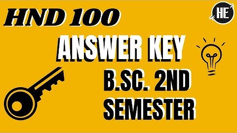 Answer Key Rashtra Gaurav (Compulsory) HND 100 BSc 2nd Semester Answer key DDU GKP