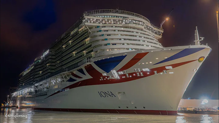 IONA | spectacular float out / ship launch of P&O'...