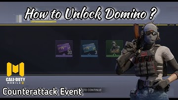 How to Unlock Domino Operator in CODM | Counterattack Event Domino Unlock Call of Duty: Mobile