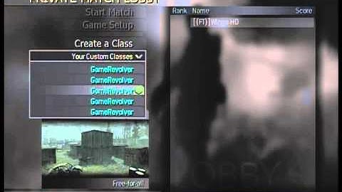 Cod 4 Color Class