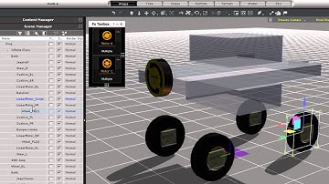 iClone5 Tutorial - Physics Toolbox 4WD Assembly