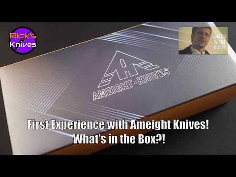 Ameight Knives Preyert II Unboxing