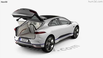 Jaguar I-Pace Concept with HQ interior 2019 3D model by 3DModels.org