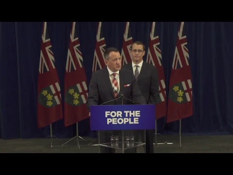 Ministers Rickford and McNaughton - remarks and media availability at Queen's Park, Toront - Ministers Rickford and McNaughton - remarks and media availability at Queen's Park, Toronto
