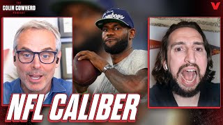 Nick Wright lists 7 NBA players who could play in the NFL | Colin Cowherd Podcast