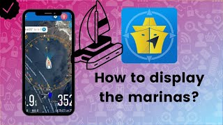 How to display the marinas on the map on OnCourse? screenshot 4
