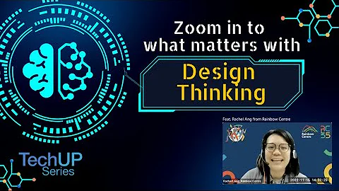 TechUP Series Webinar (Zoom in to what matters with Design Thinking)  Sharing by Capelle Consulting