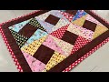 #passoapasso de tapete de #patchwork