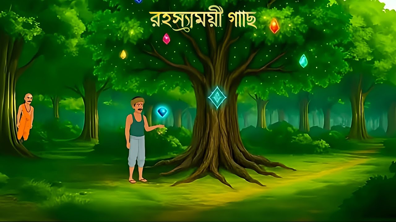 রহস্যময়ী গাছ। জাদুর গল্প। Bangali moral story। Fairy tales cartoon। Bangla cartoon। 