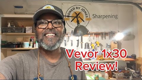 A Sharpener’s Review of the Vevor 1x30 Belt Sander